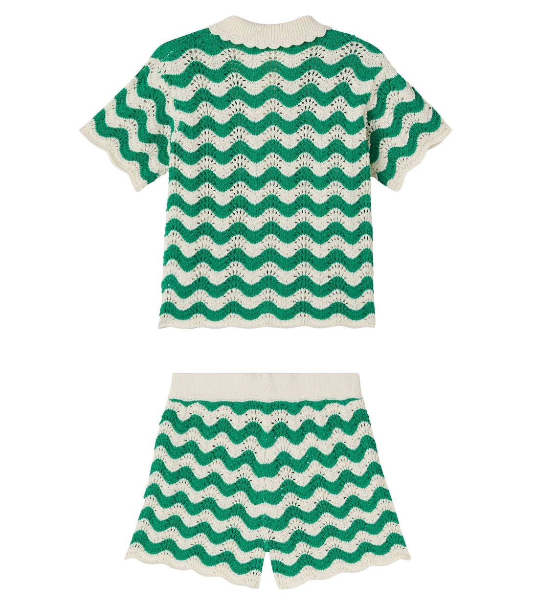 Bonton - Ninon cotton top and Nine shorts set