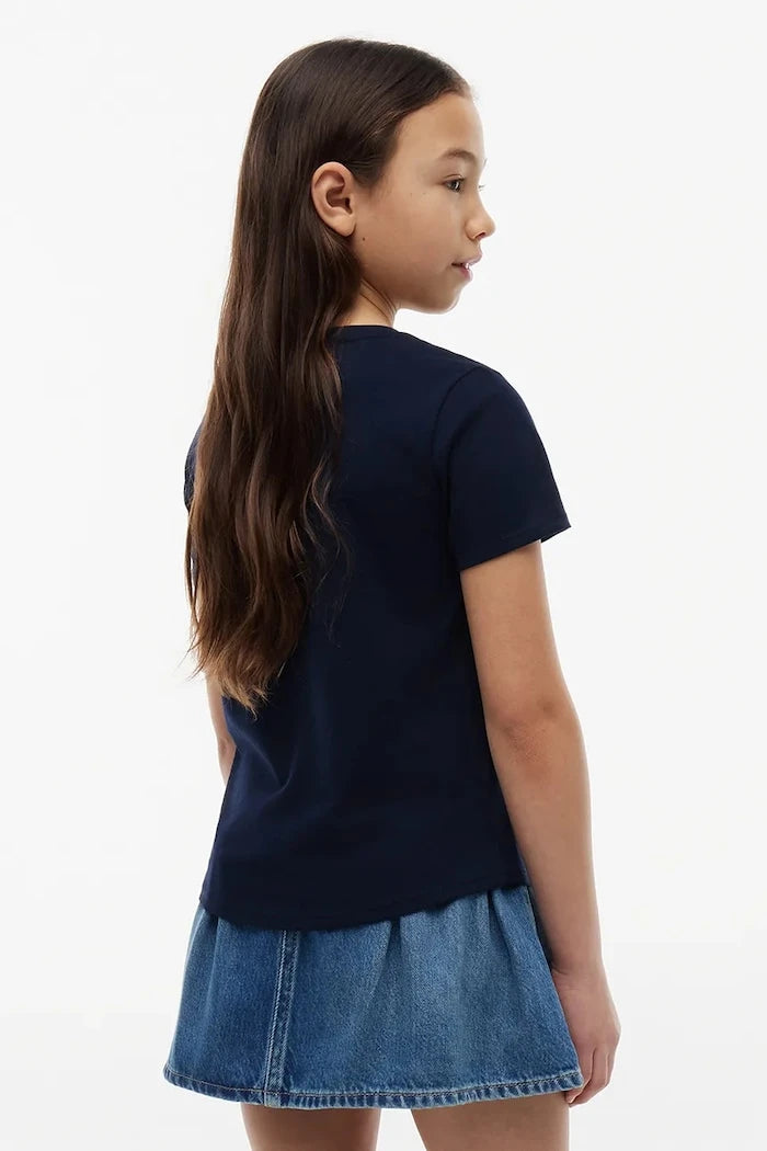 Çocuklar için pamuklu Tommy Hilfiger tişört