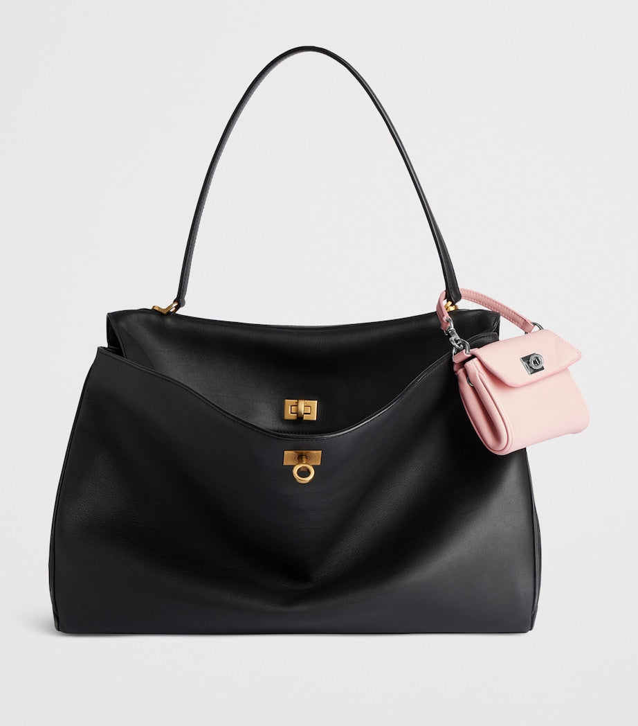 Balenciaga Pink Rodeo Micro Bag Charm