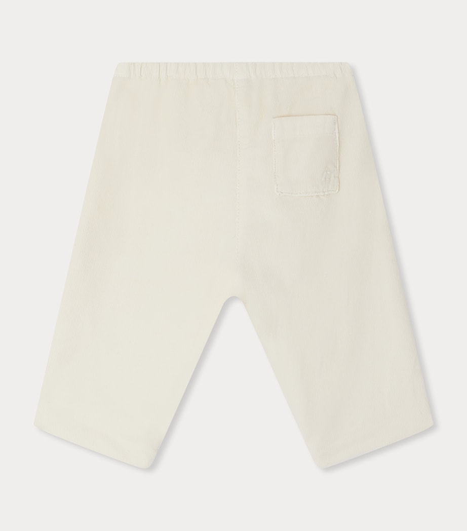 Cotton-Velvet Dandy Trousers (1-36 Months)