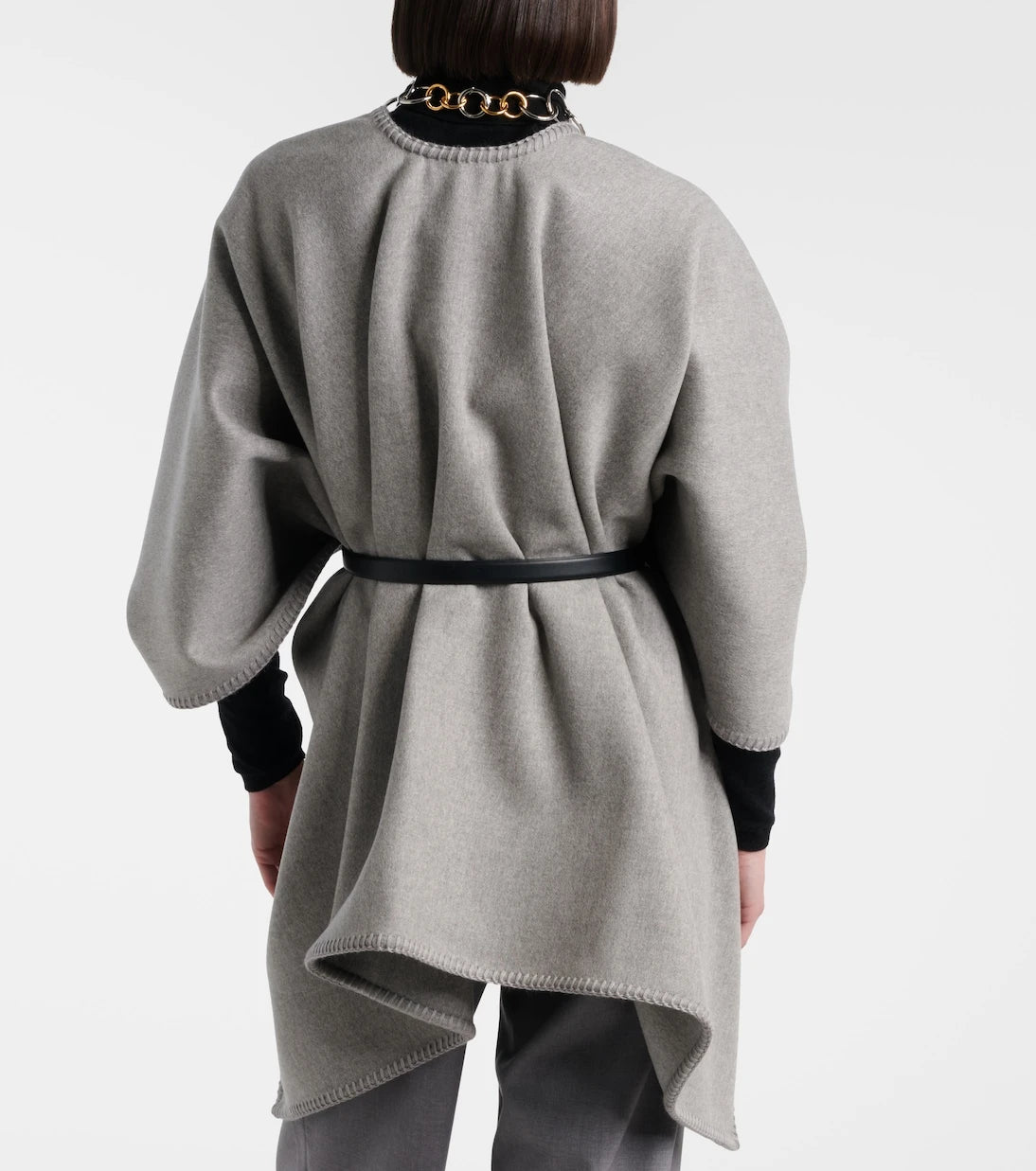 Max Mara - Virgin wool cape