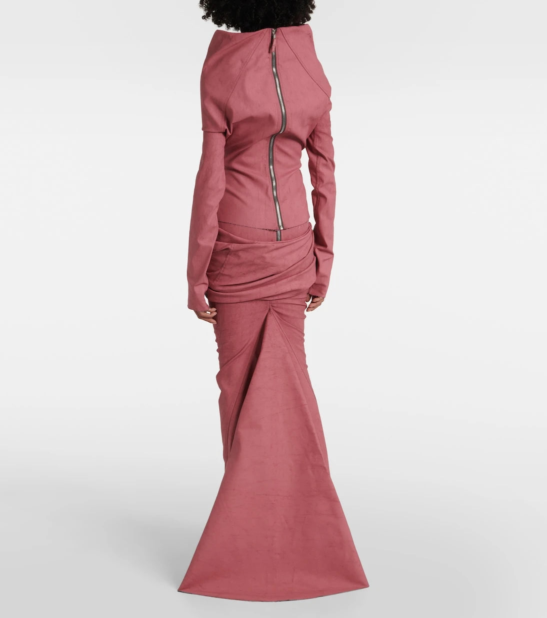 Rick Owens - Draped cotton-blend top