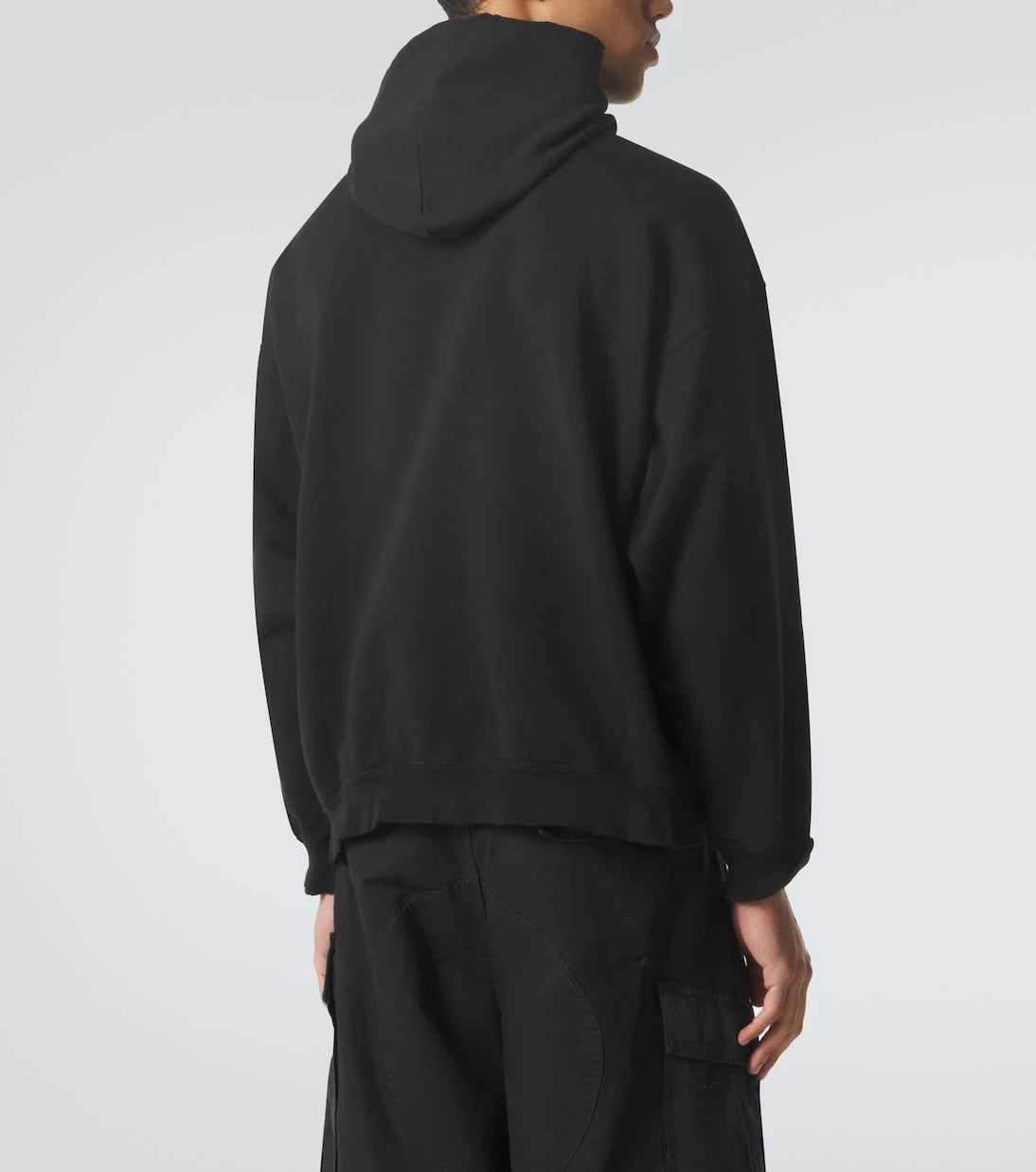 Balenciaga - هودي قطني مطبوع