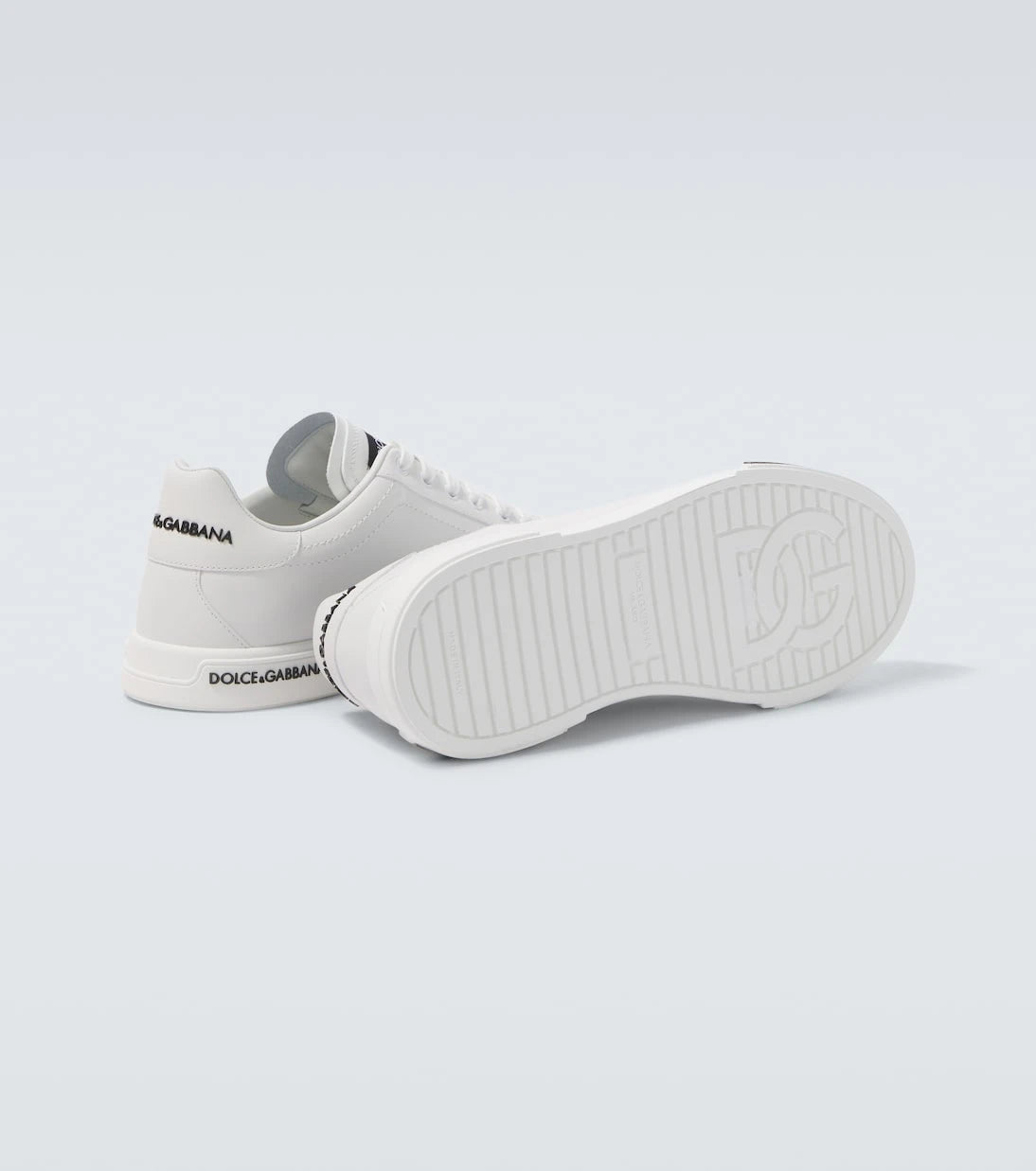 Dolce&Gabbana - Logo leather sneakers