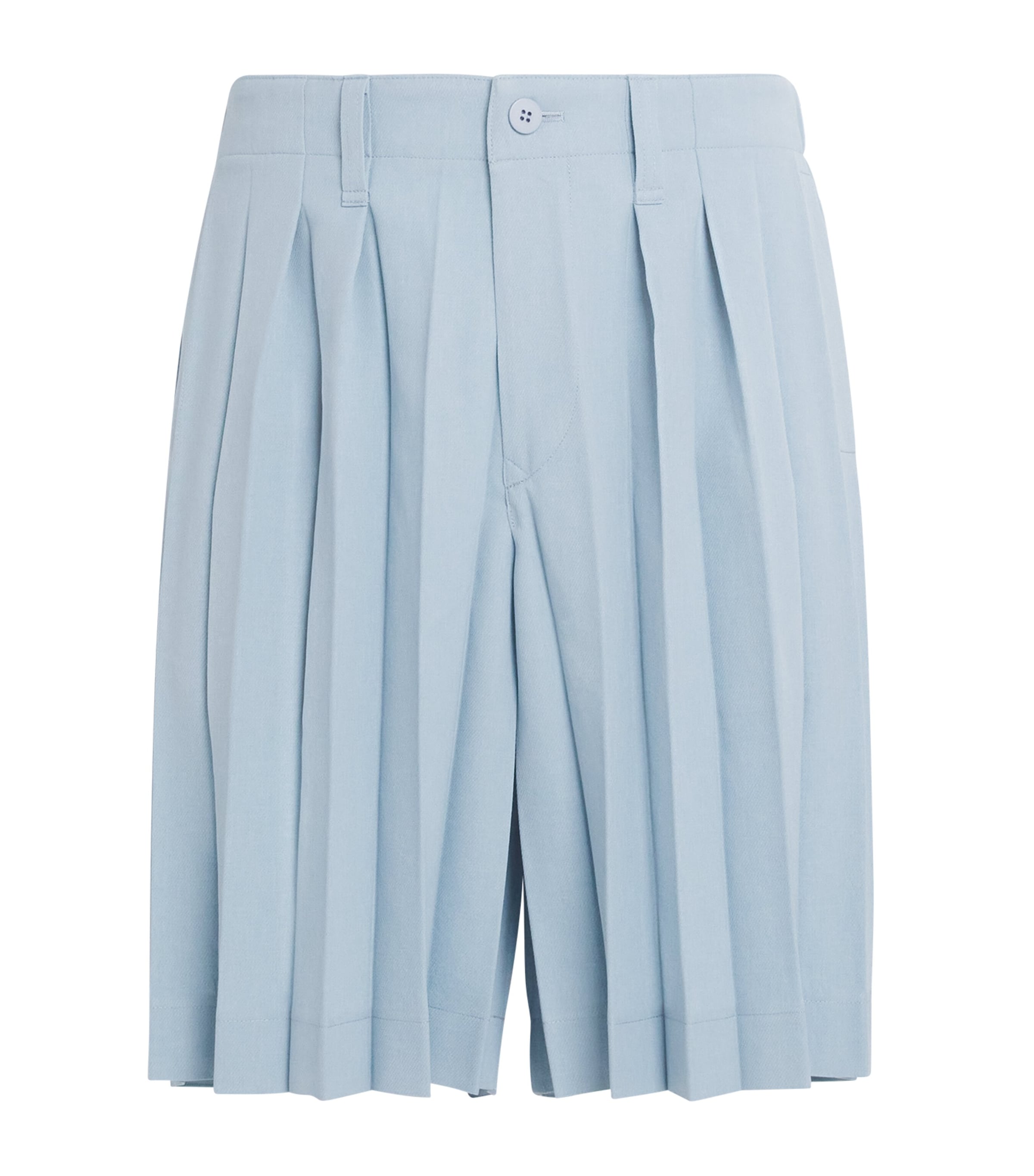 Pleated Edge Ensemble Shorts