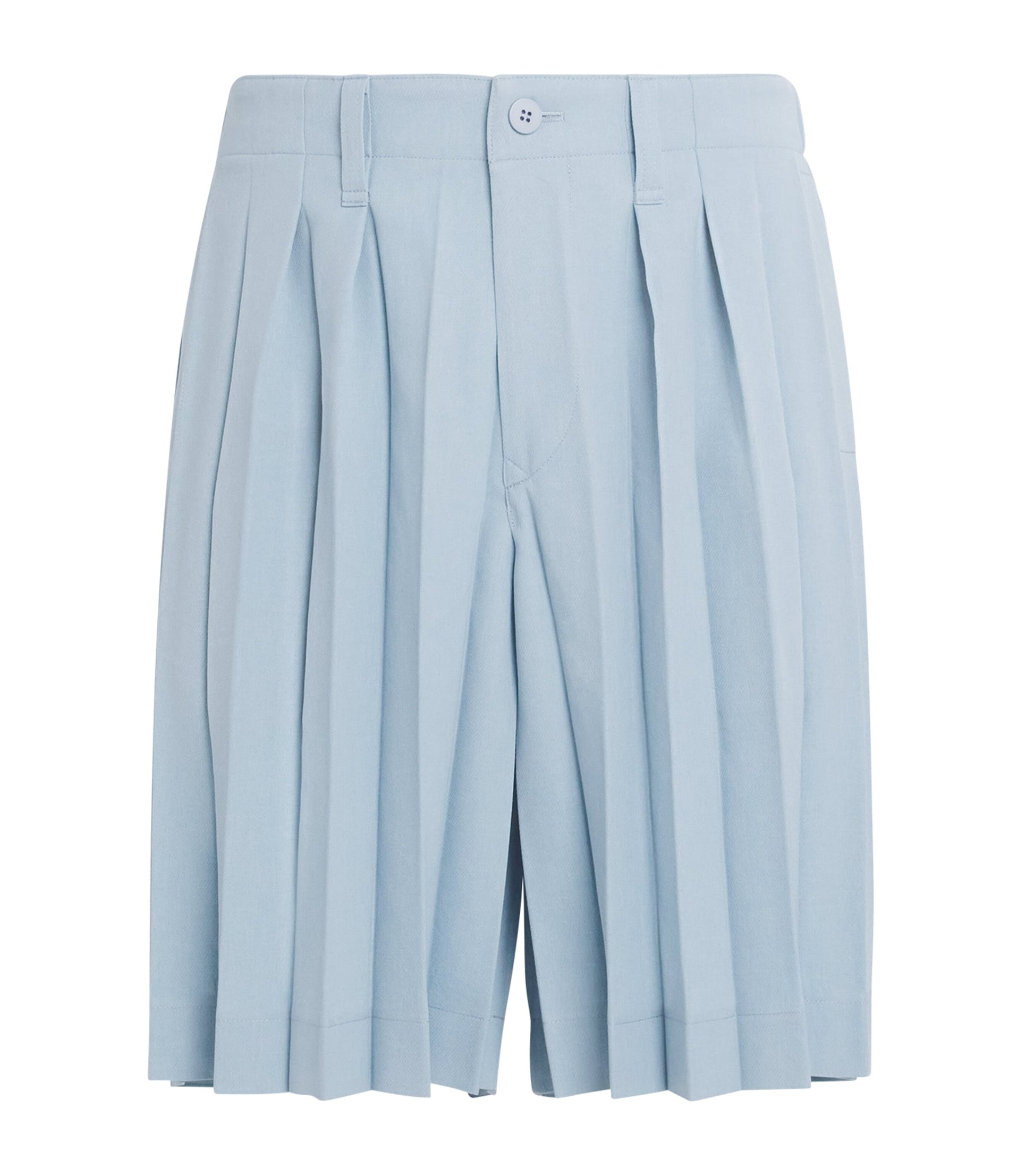 Pleated Edge Ensemble Shorts