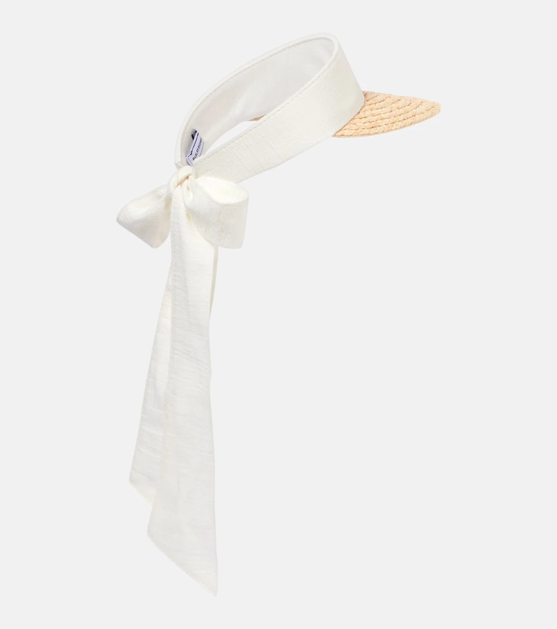 Ruslan Baginskiy - Straw and linen-blend visor