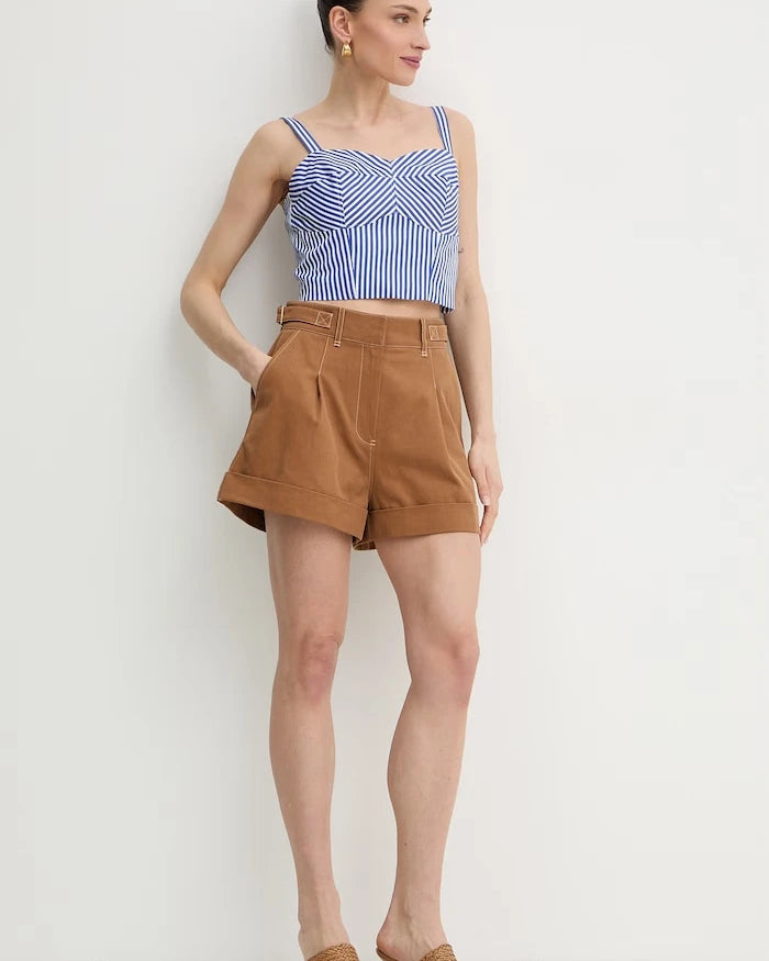 Guess kadın pamuklu crop top TECLA