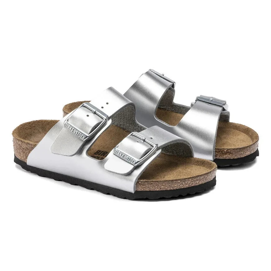 BIRKENSTOCK - Arizona Sandals  | Silver