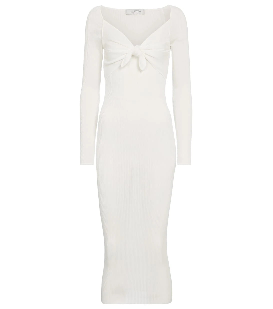 Valentino - Valentino jersey midi dress