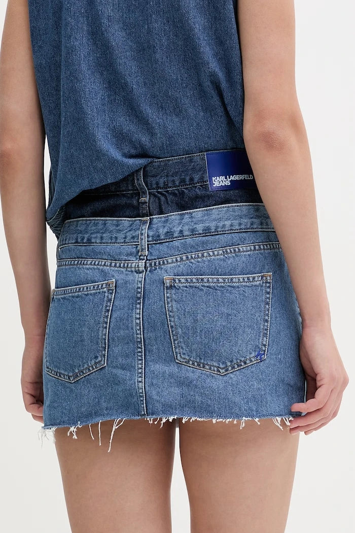 Karl Lagerfeld Jeans пола от деним