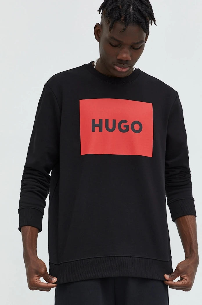 HUGO Pamuklu Sweatshirt