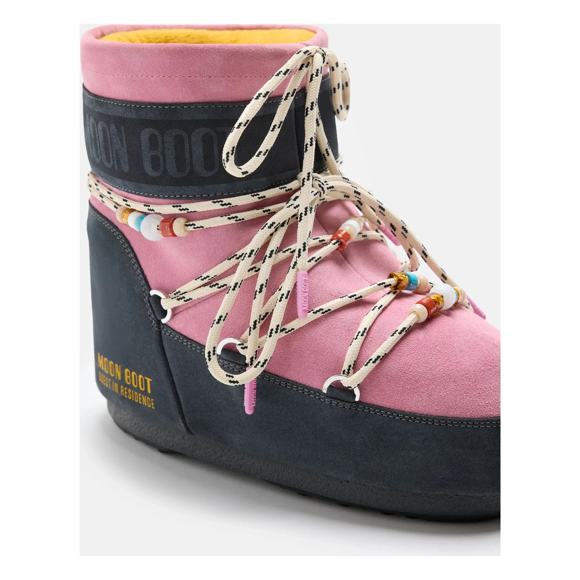 Moon Boot - MB x Guest in Residence Icon Low Suede Boots | Pink
