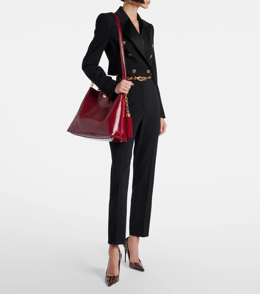 Dolce&Gabbana - Vittoria Large leather shoulder bag