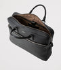 Slim Cachimere Leather Briefcase