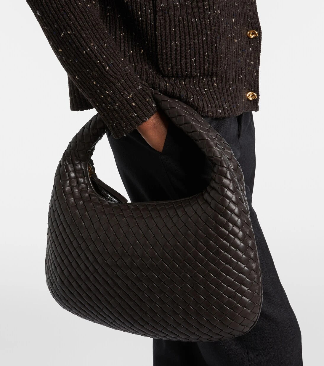 Bottega Veneta - Veneta Intrecciato Medium shoulder bag