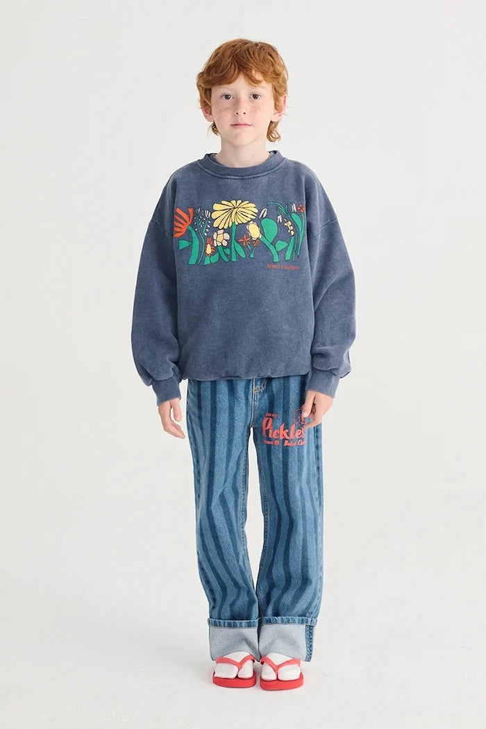Bobo Choses Color Herbalist Çocuk Pamuklu Sweatshirt