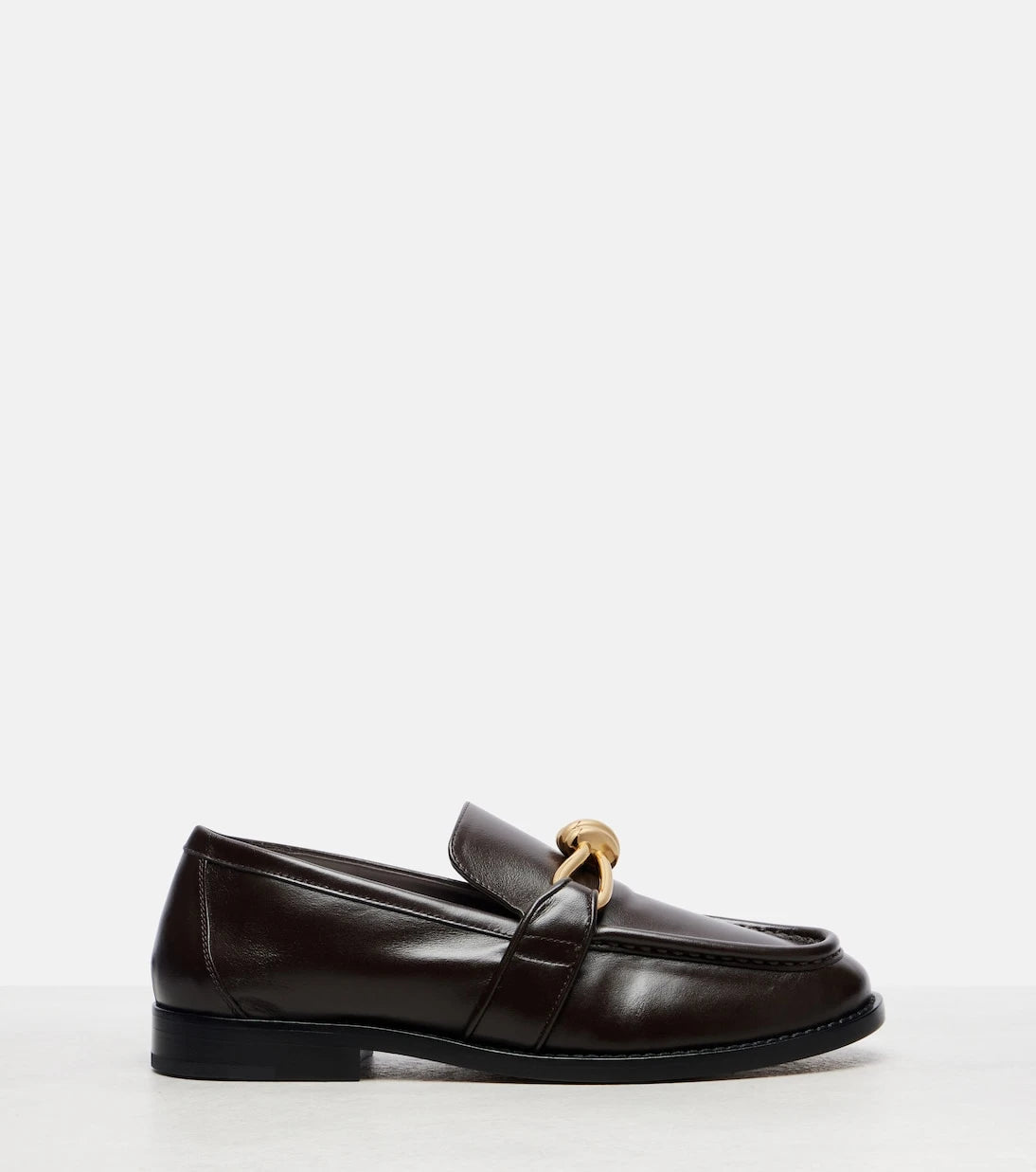 Bottega Veneta - Astaire Knot leather loafers