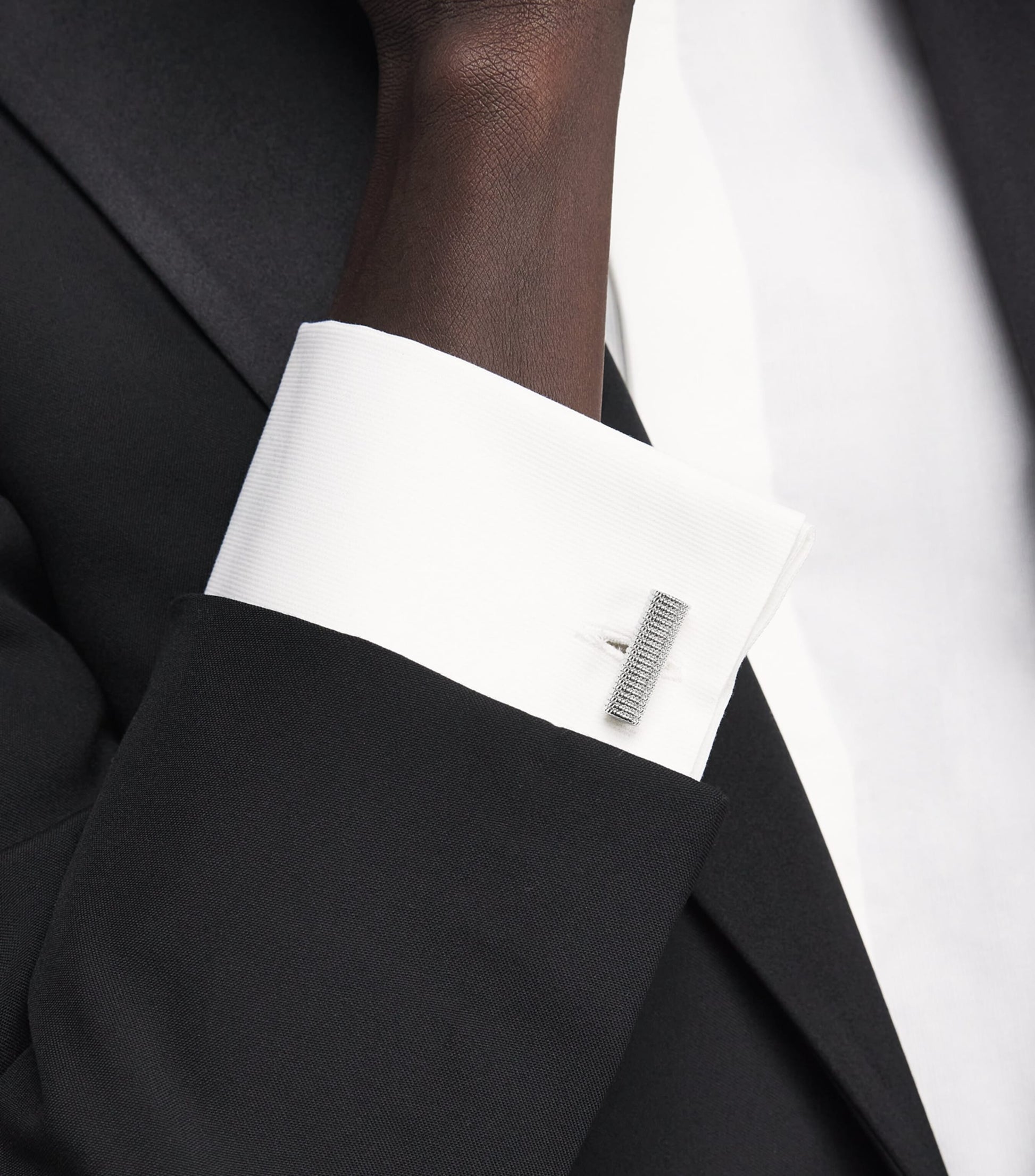 Polished Cable Rope Cufflinks