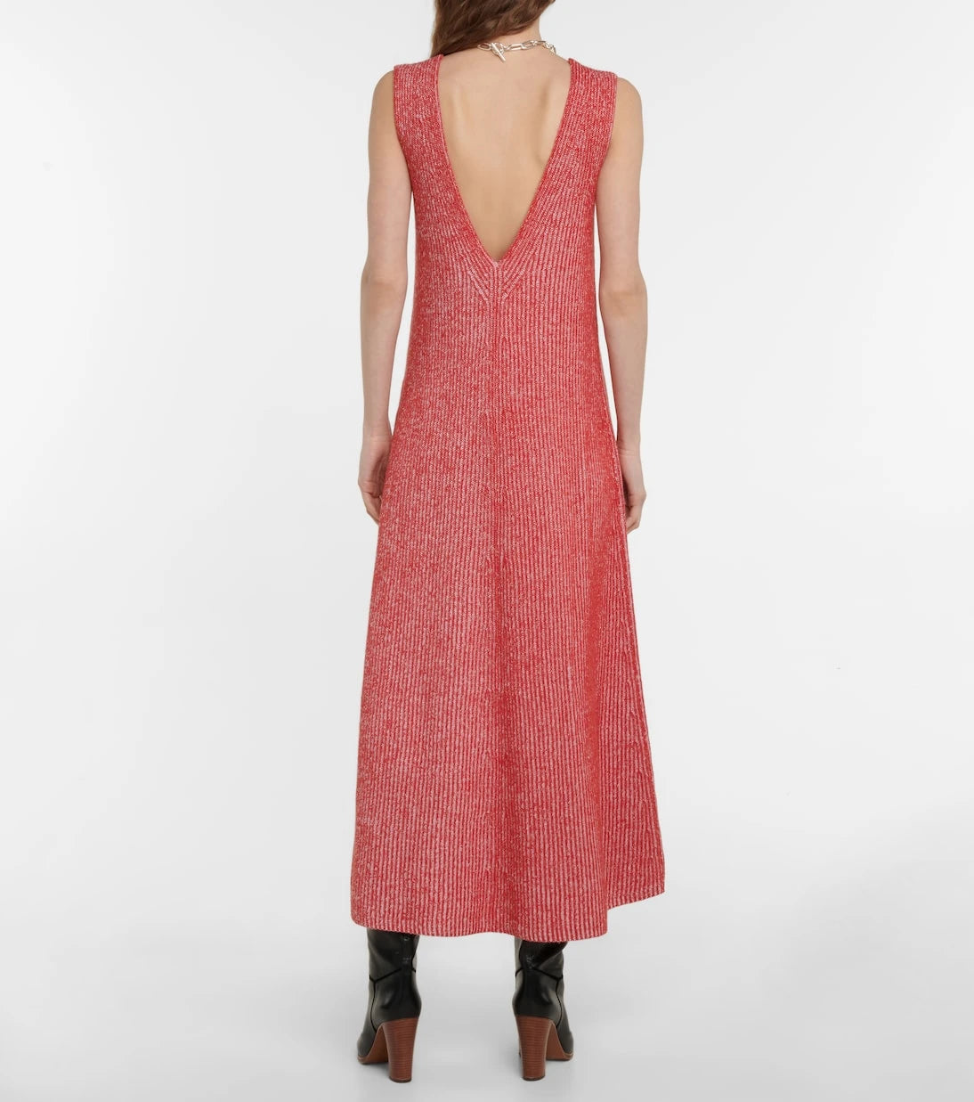 Joseph - Ribbed-knit cotton-blend midi dress