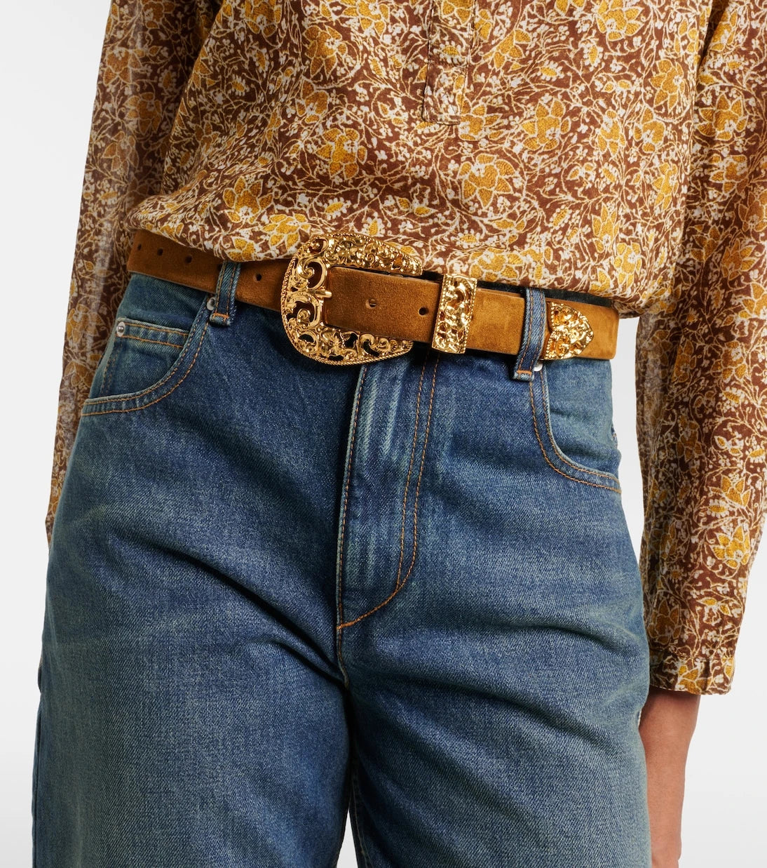 Déhanche - Versailles suede belt