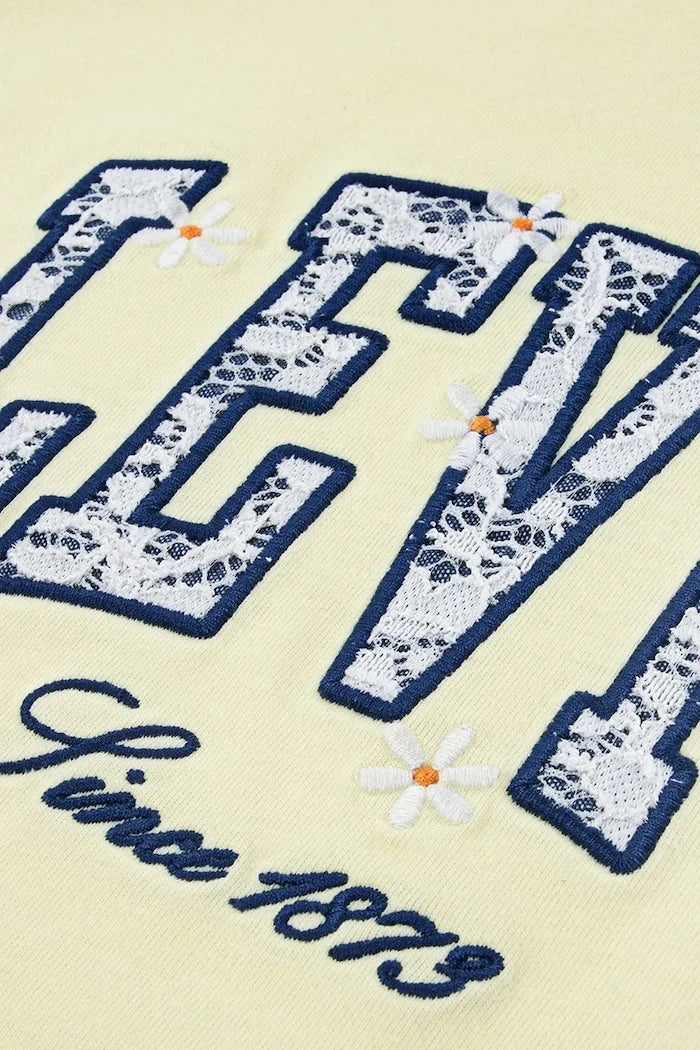 Детска тениска Levi's LEVIS CHAMBRAY APPLIQUE TO
