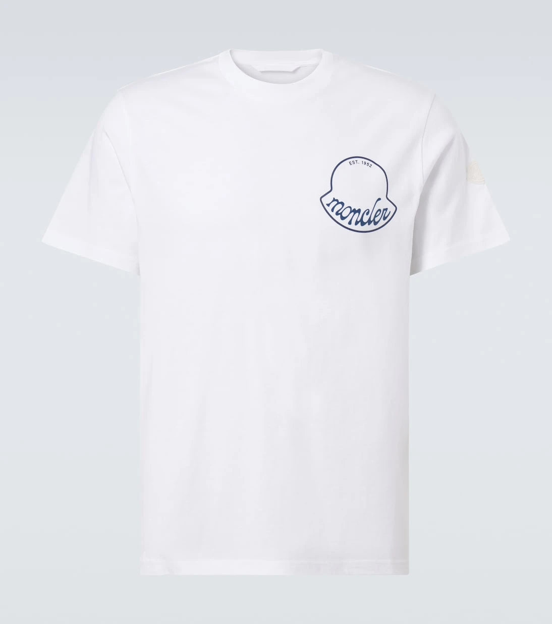 Moncler - Logo cotton jersey T-shirt
