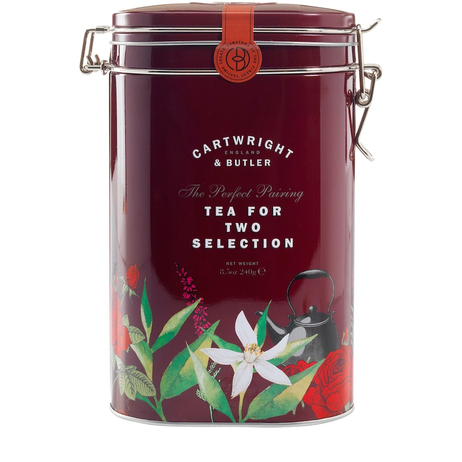 Cartwright & Butler Tea for Two Tea and Biscuits Gift Set (240g)