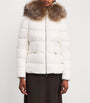 Moncler Shearling-Trim Boed Puffer Jacket
