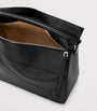 LOEWE Black Large Leather Puzzle Edge Top-Handle Bag