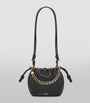 LOEWE Black Mini Leather Flamenco Purse