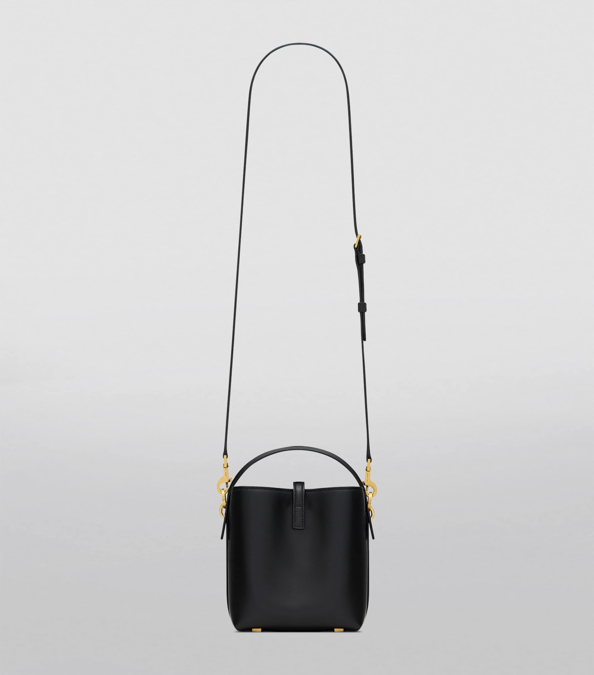 Saint Laurent Black Mini Le 37 Bucket Bag