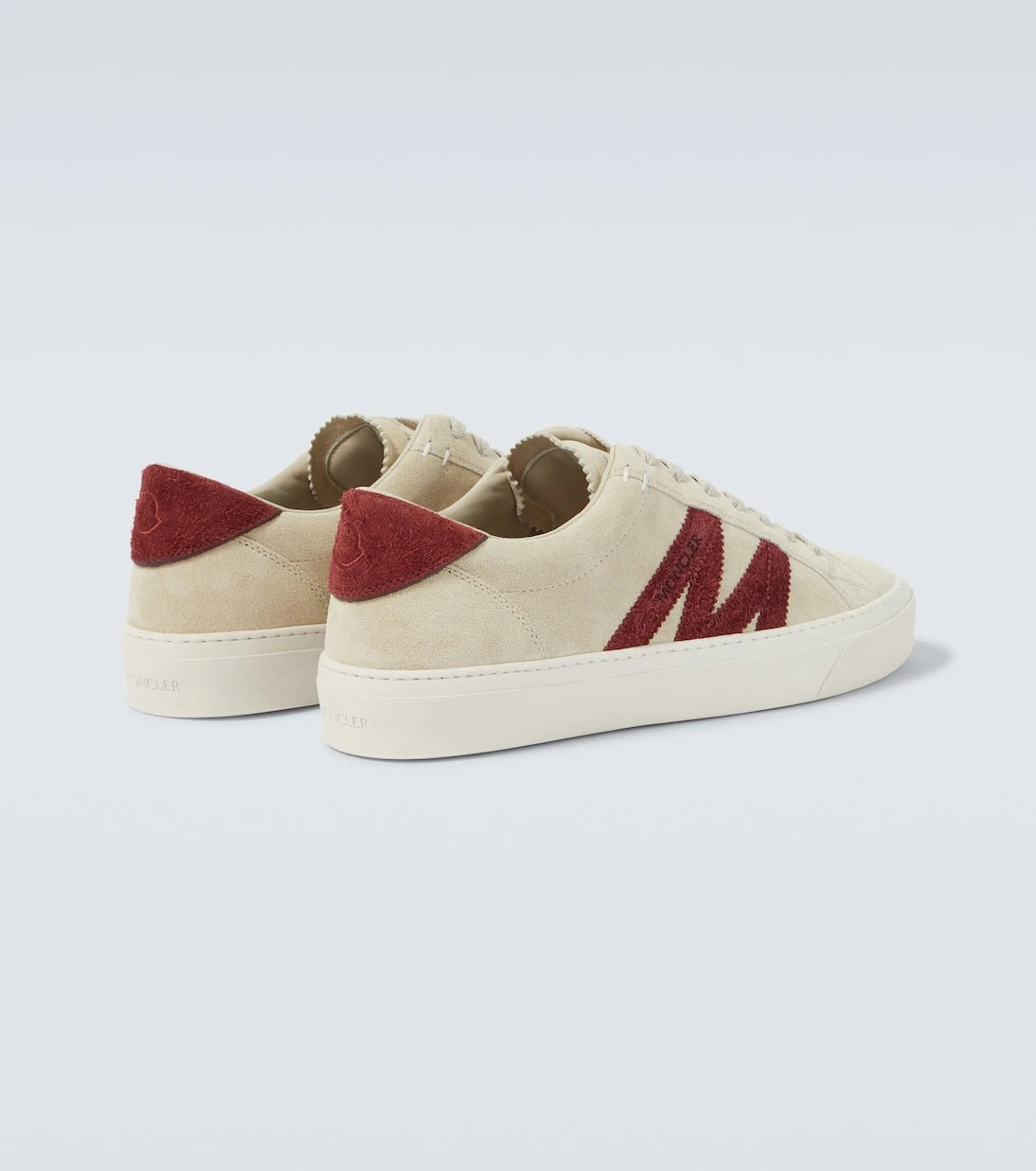 Moncler - Monaco2 suede sneakers
