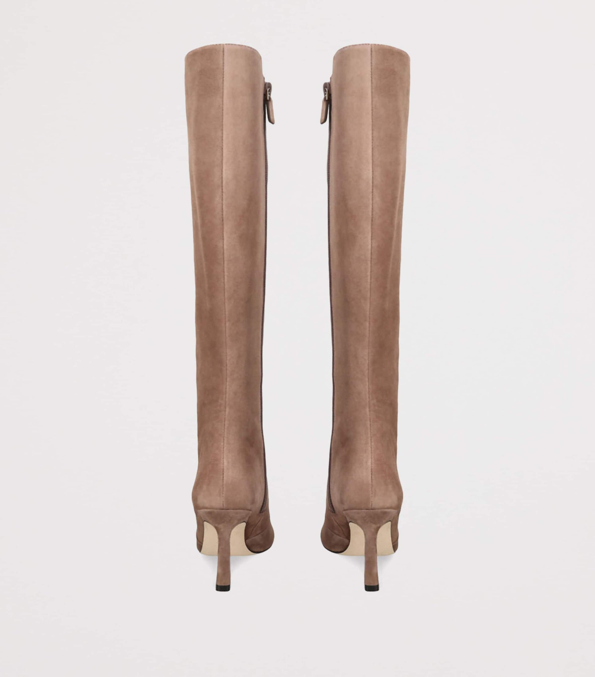 Stuart Weitzman Brown Suede Vinnie Boots 85