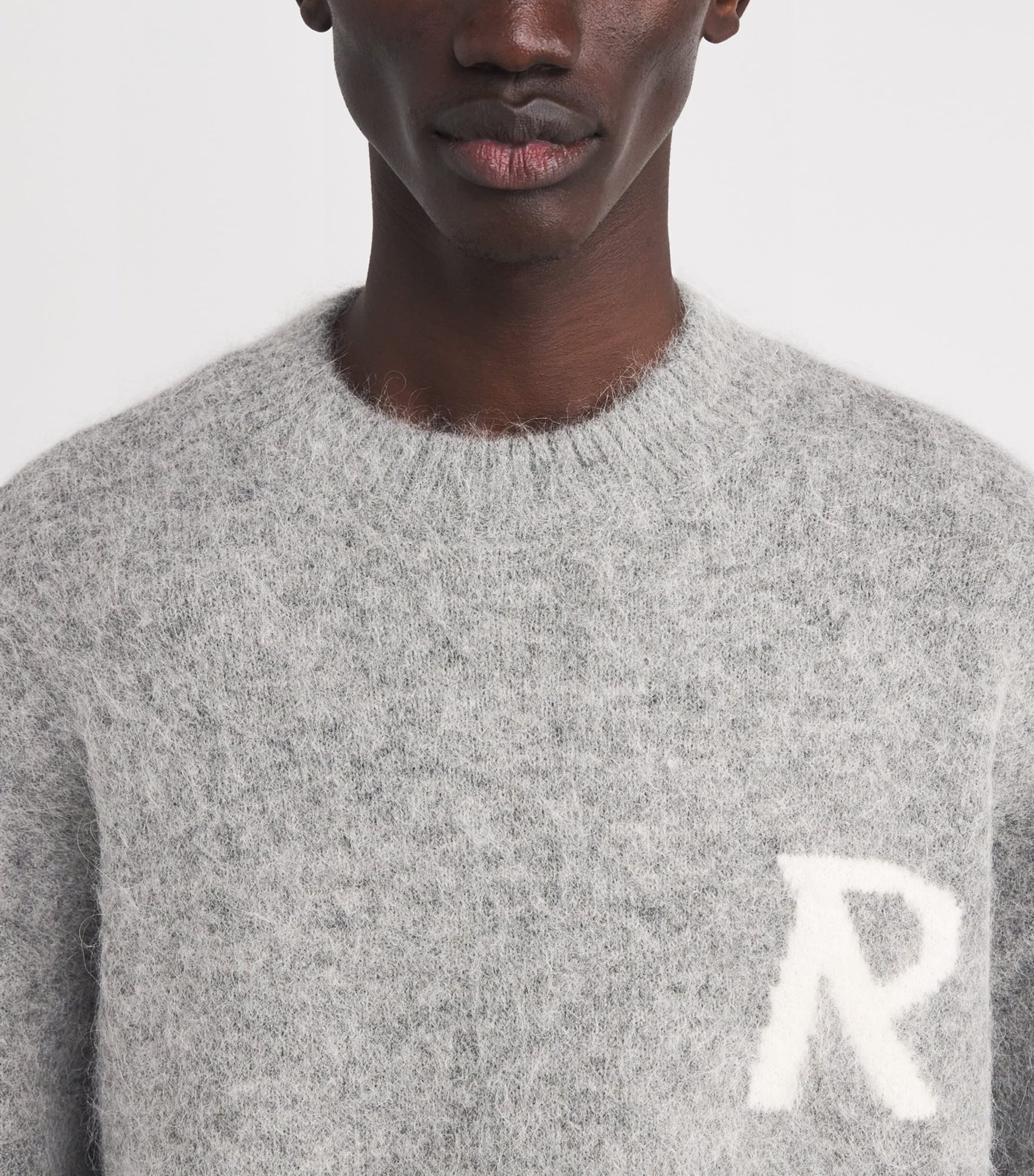 Alpaca-Blend Logo Oversized Sweater