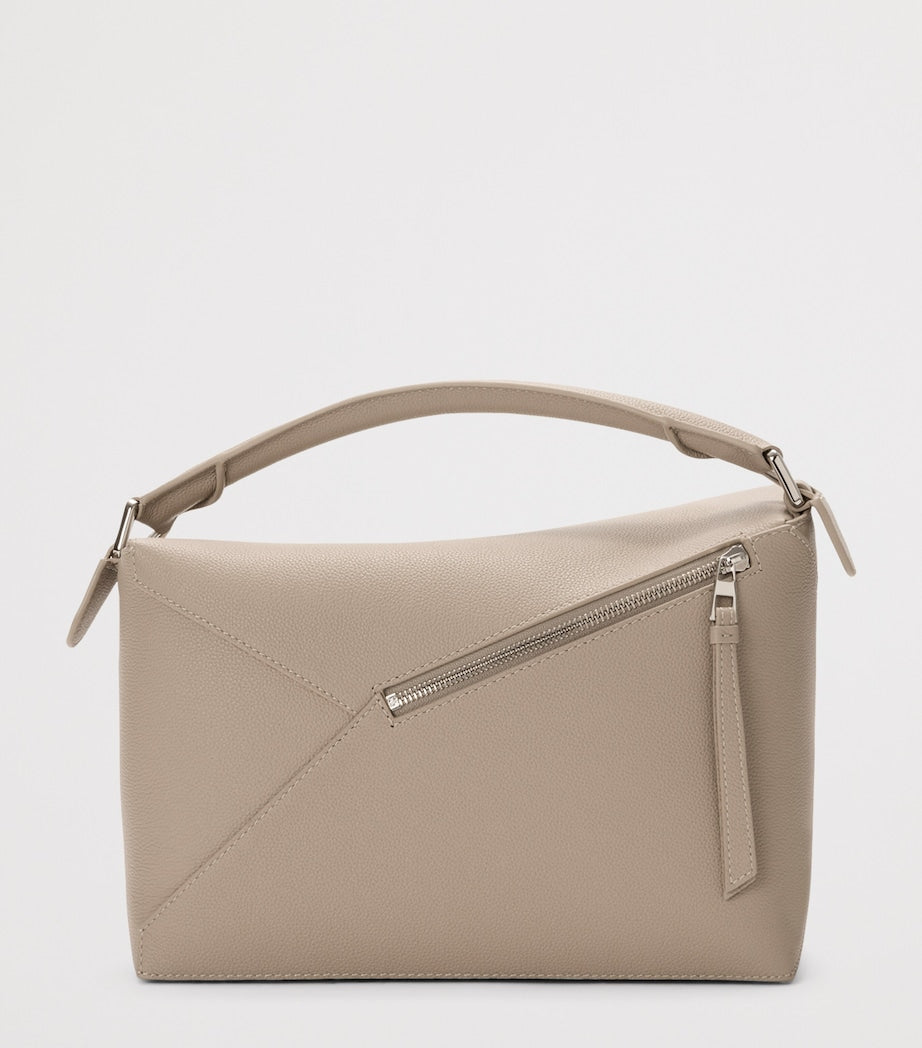 LOEWE Medium Leather Puzzle Edge Top-Handle Bag