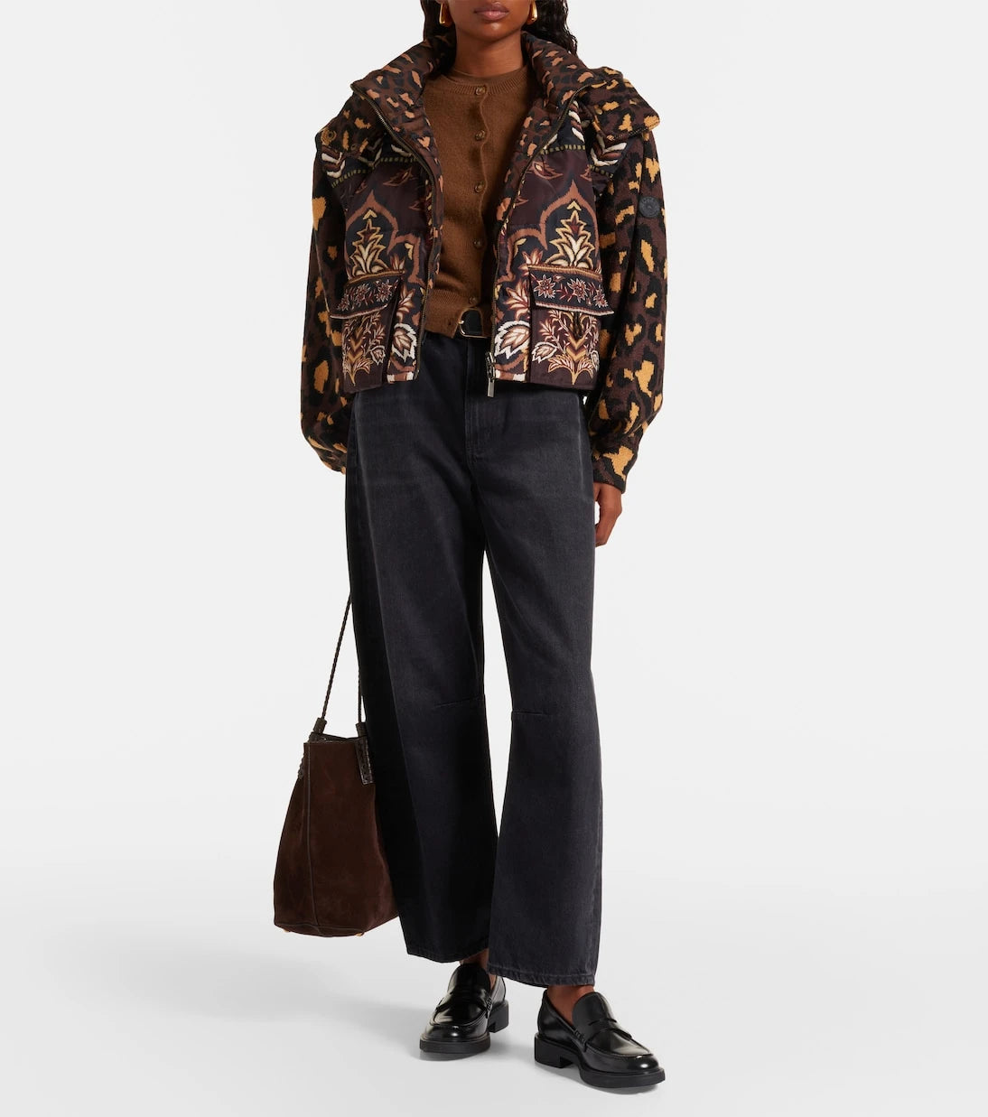 Farm Rio - Winter Ainika paneled jacket