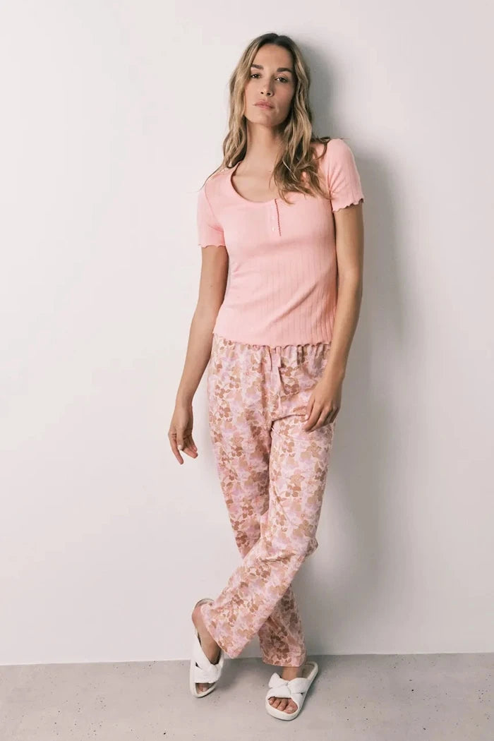 women'secret iki parçalı pamuklu kadın pijama seti