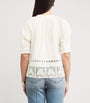 Cotton Lace-Trim Faye Blouse