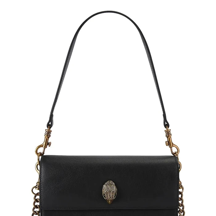 Kurt Geiger London Sloane Soft Shoulder Bag Kadın Deri Crossbody Çanta