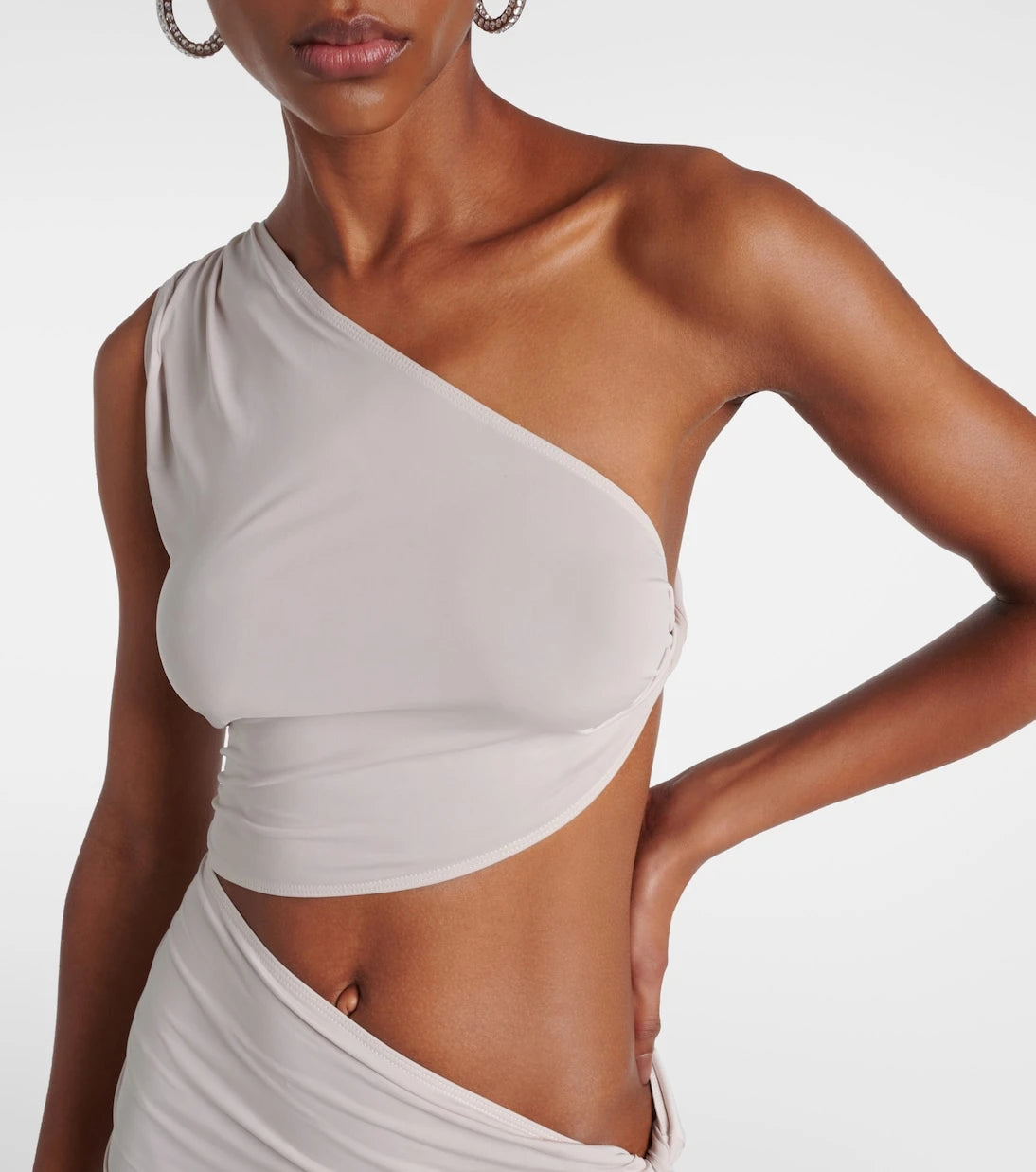 Jade Swim - Yana cutout jersey maxi dress
