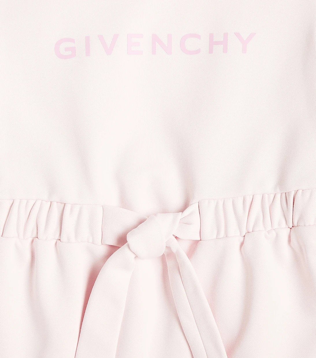 Givenchy Kids - فستان من مزيج القطن بشعار الماركة