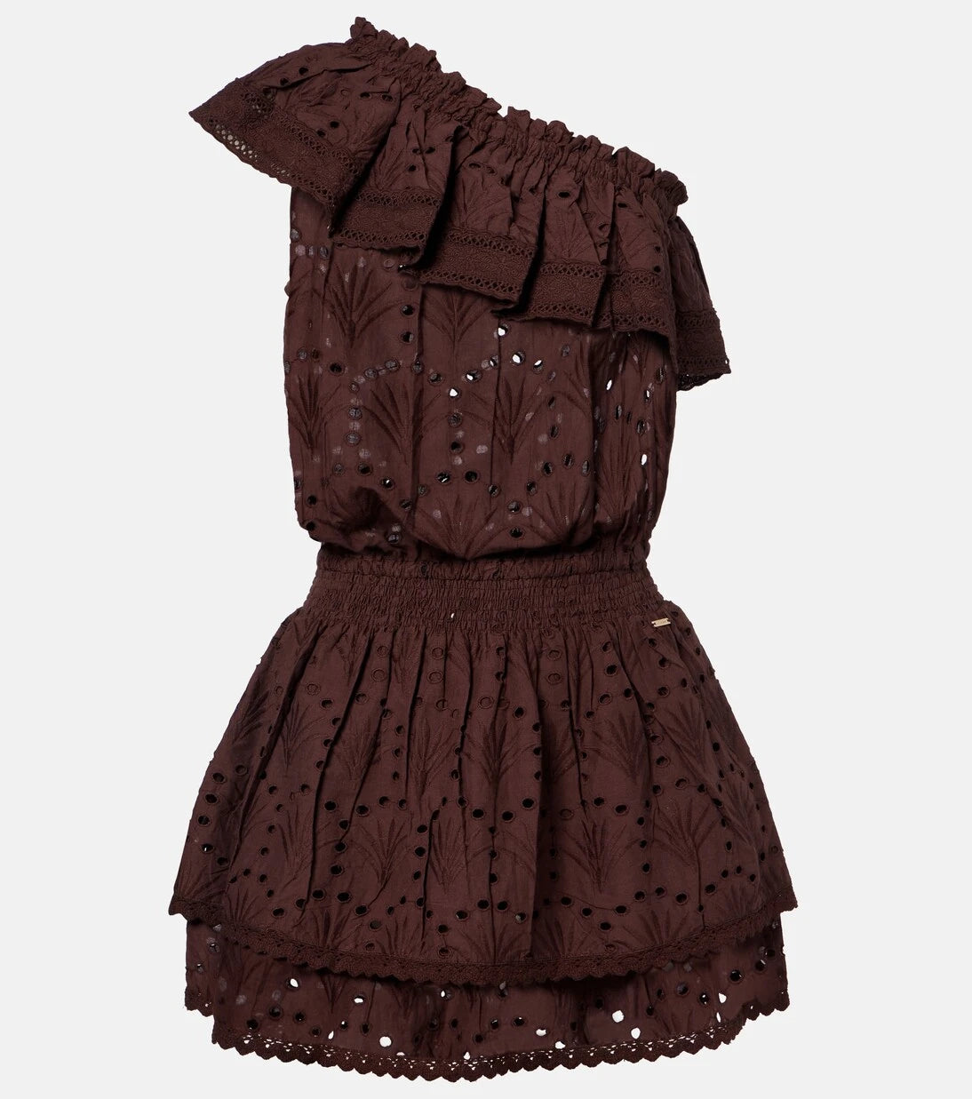 Melissa Odabash - Bree broderie anglaise cotton minidress