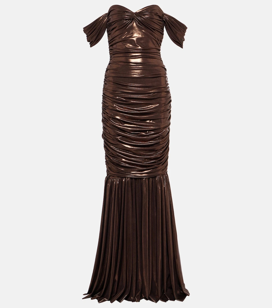 Norma Kamali - Walter off-shoulder gown