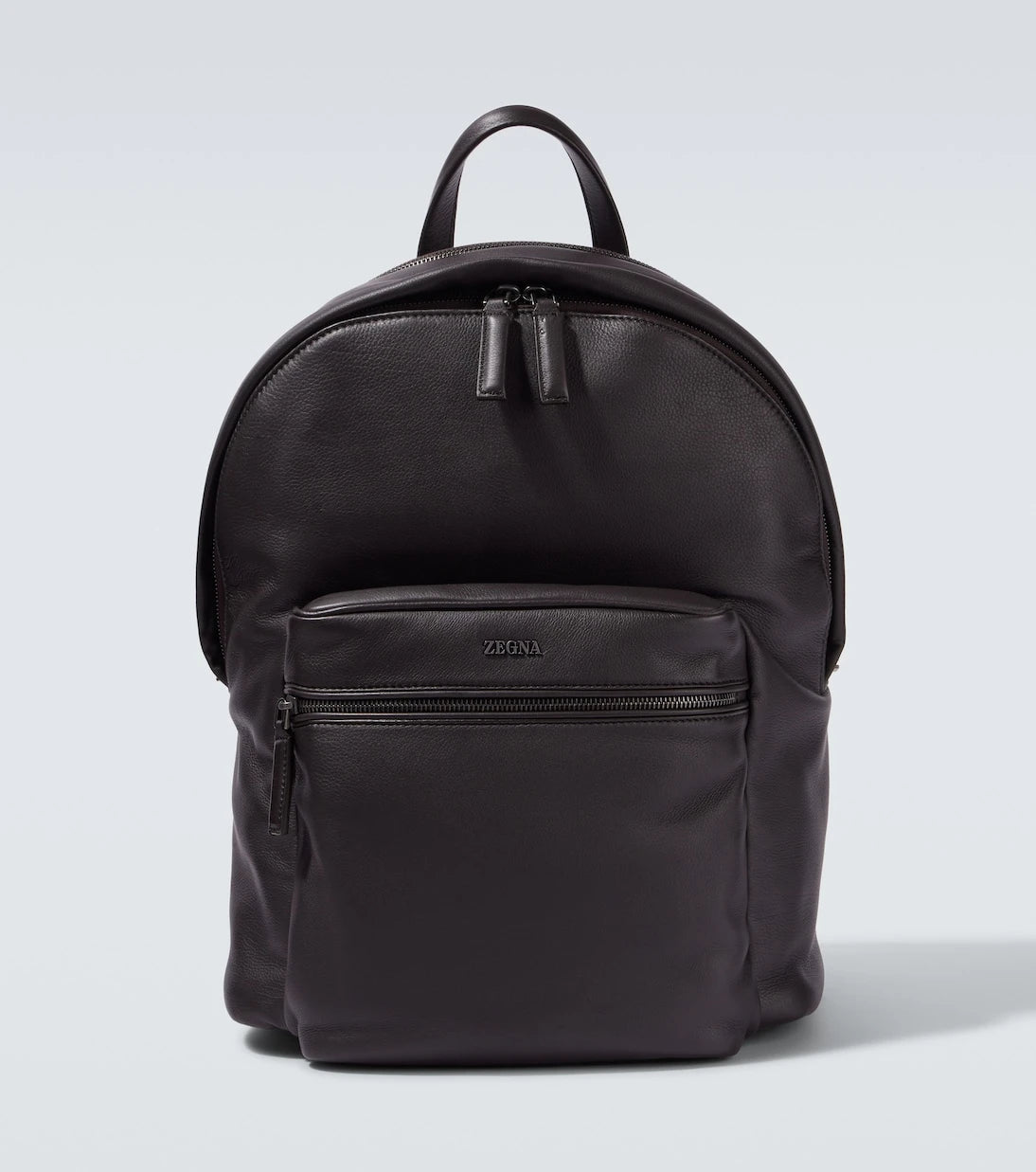 Zegna - Secondskin Hoodie leather backpack