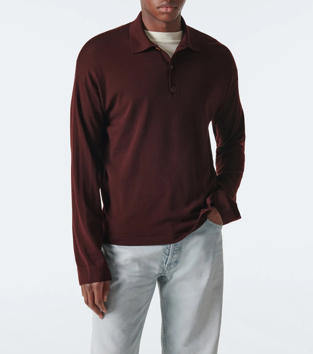 The Row - Miso wool polo sweater