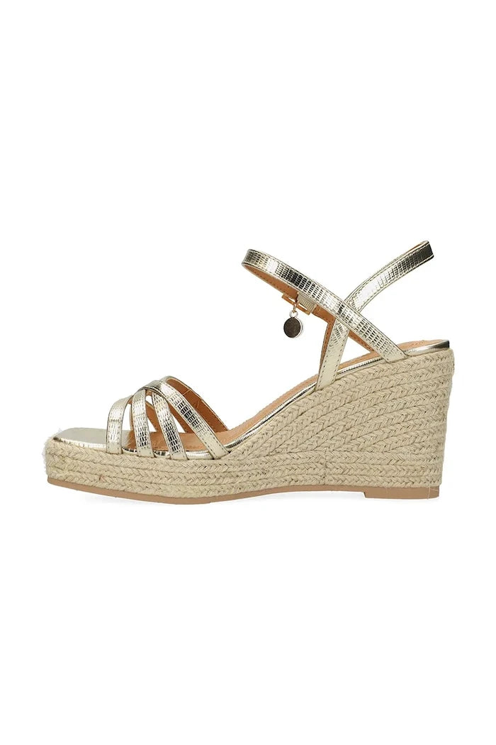 Mexx kadın eğimli platform espadril NOEMI PAKINA Topuklu sandalet