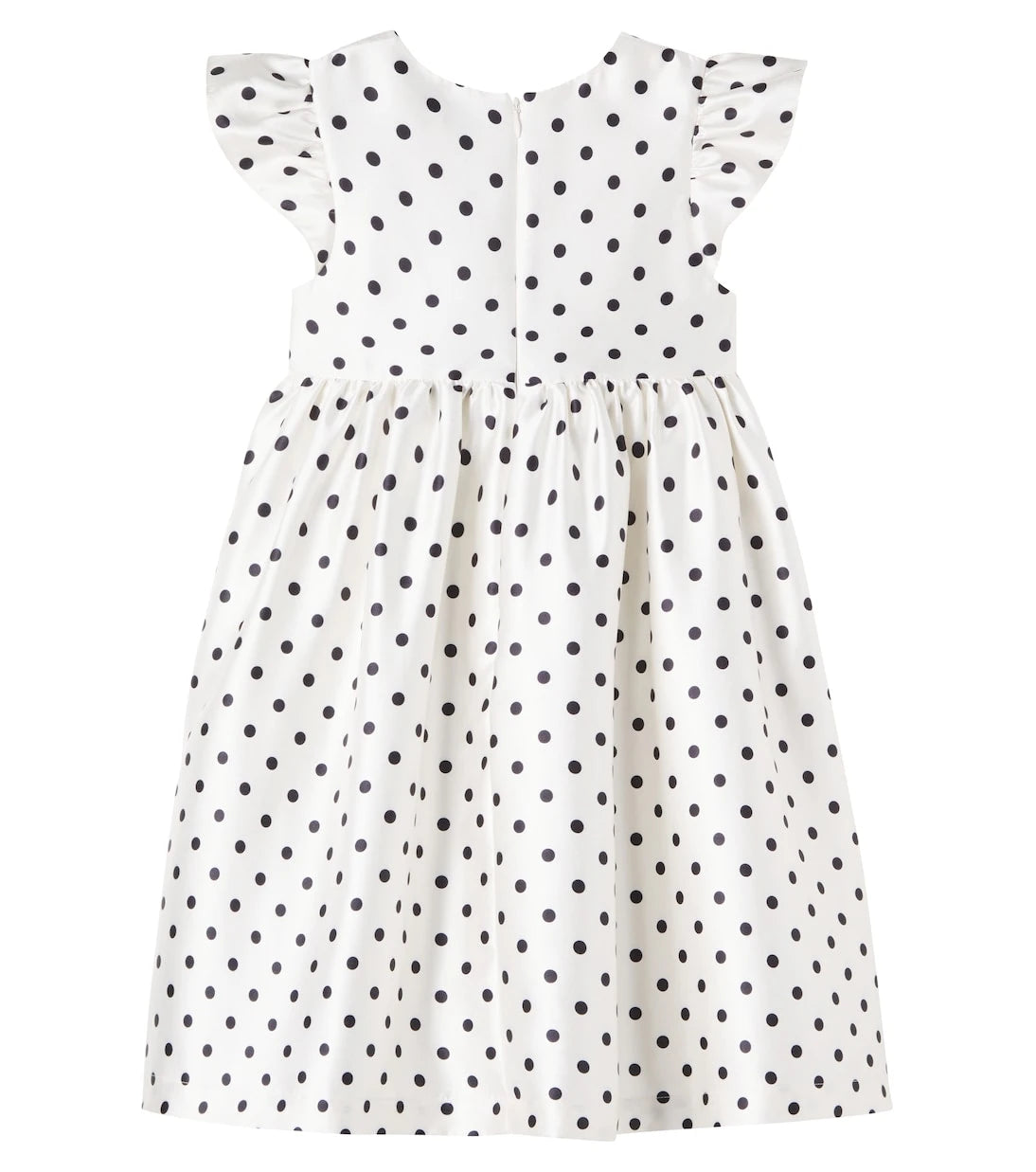 Self-Portrait Kids - Polka-dot taffeta dress