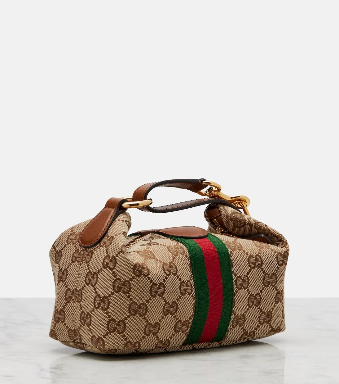 Gucci - حقيبة غوتشي جي ميني بمقبض علوي