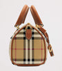 Mini Check Bowling Bag VNTG CHK/BRIAR BROWN